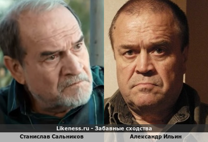 Станислав Сальников похож на Александра Ильина