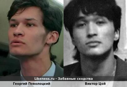 Георгий Поволоцкий похож на Виктора Цоя