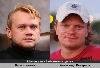 Яков Шамшин похож на Александра Печерицу