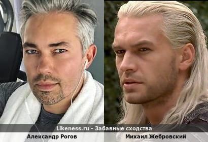 Александр Рогов похож на Михаила Жебровского