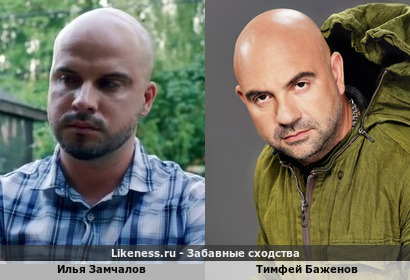Илья Замчалов похож на Тимфея Баженова