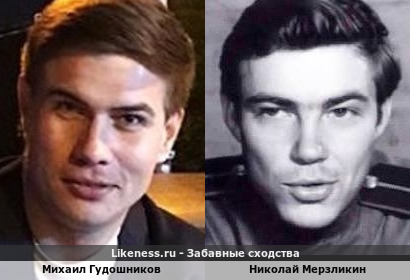Михаил Гудошников похож на Николая Мерзликина