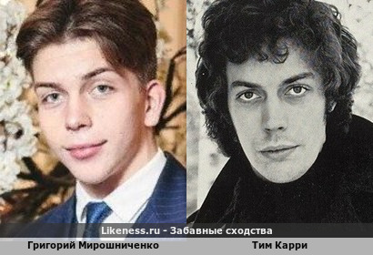 Григорий Мирошниченко похож на Тима Карри