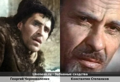 Георгий Черноволенко похож на Константина Степанкова