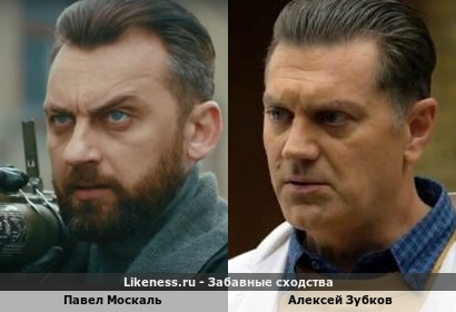 Павел Москаль похож на Алексея Зубкова