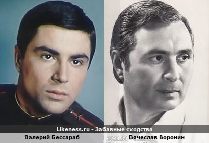 Валерий Бессараб похож на Вячеслава Воронина
