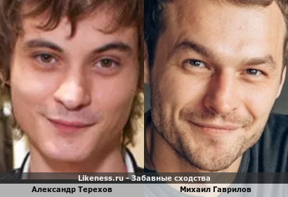Александр Терехов похож на Михаила Гаврилова