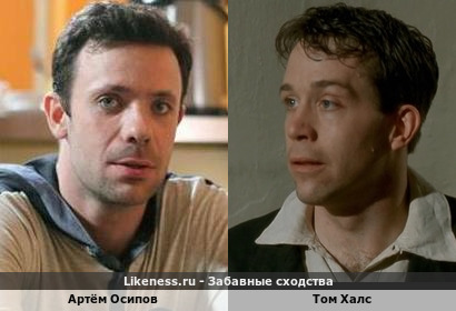 Артём Осипов похож на Тома Халса