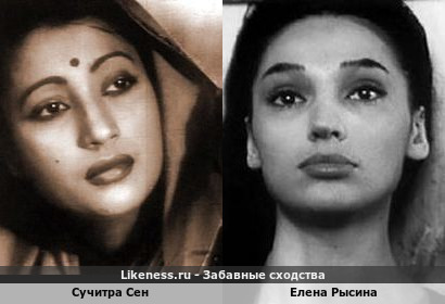 Сучитра Сен напоминает Елену Рысину