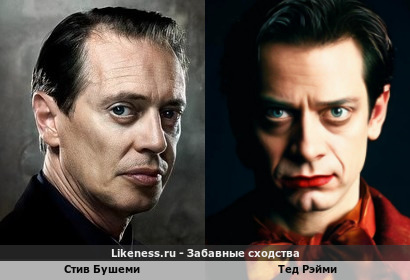 Стив Бушеми похож на Теда Рэйми