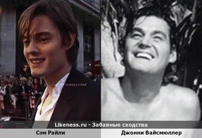 Сэм Райли похож на Джонни Вайсмюллера