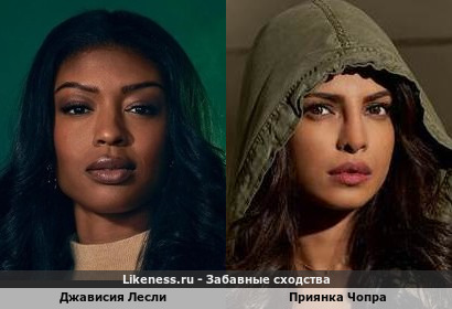 Джависия Лесли напоминает Приянку Чопру