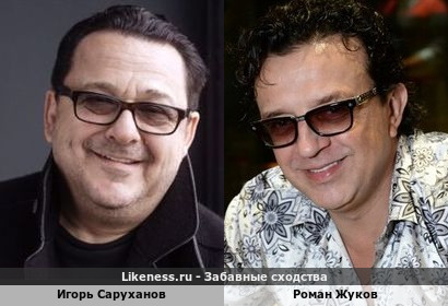 Игорь Саруханов похож на Романа Жукова