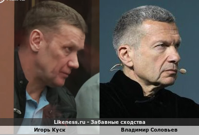 Игорь Куск похож на Владимира Соловьева