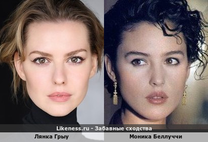 Лянка Грыу напоминает Монику Беллуччи