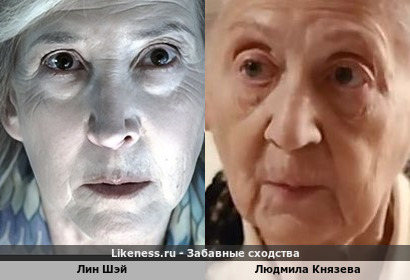Лин Шэй похож на Людмилу Князеву