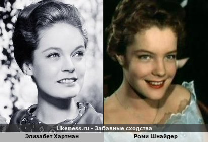 Элизабет Хартман похож на Роми Шнайдер