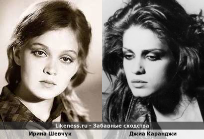 Ирина Шевчук и Джиа Каранджи