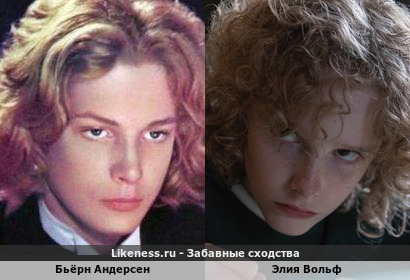 Бьёрн Андерсен похож на Элия Вольфа