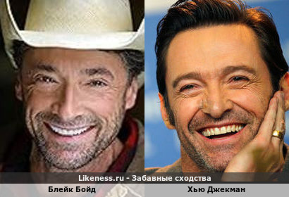 Блейк Бойд похож на Хью Джекмана