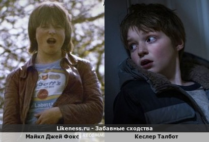 Майкл Джей Фокс похож на Кеслер Талбота