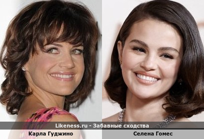 Карла Гуджино похожа на Селену Гомес (репост)