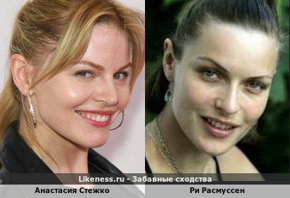 Анастасия Стежко напоминает Ри Расмуссен