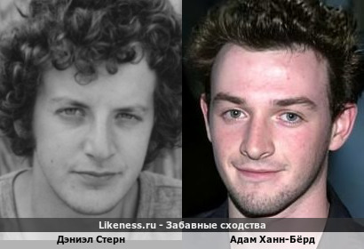 Дэниэл Стерн похож на Адама Ханна-Бёрда