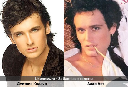 Дмитрий Колдун похож на Адама Анта