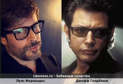 Луис Фернандес похож на Джеффа Голдблюма