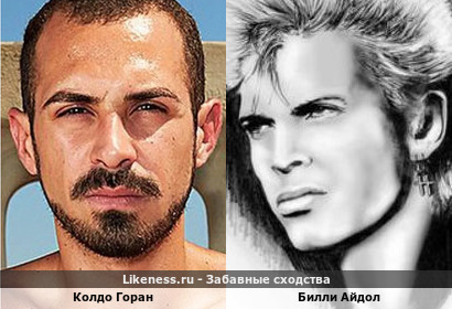 Колдо Горан похож на Билли Айдола