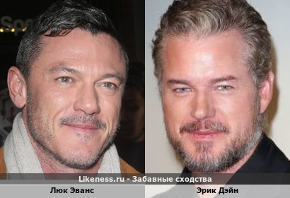 Люк Эванс похож на Эрика Дэйна