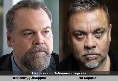 Винсент Д'онофрио похож на Ли Бордмана