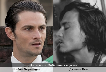Шайло Фернандес похож на Джонни Деппа (репост)
