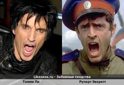 Томми Ли похож на Руперта Эверетта