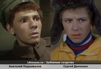 Анатолий Подшивалов похож на Сергея Данченко
