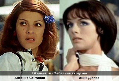 Антония Сантилли похожа на Анни Дюпре