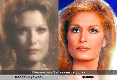 Валери Буажель похожа на Далиду