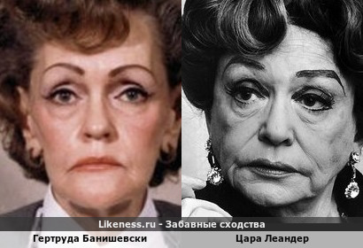 Гертруда Банишевски похожа на Цару Леандер
