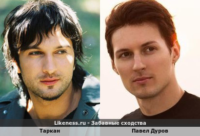 Таркан похож на Павла Дурова