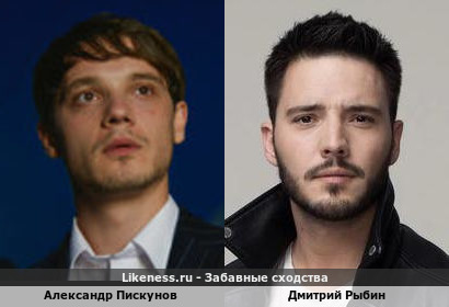 Александр Пискунов похож на Дмитрия Рыбина