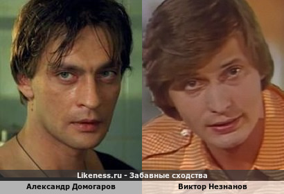 Александр Домогаров похож на Виктора Незнанова