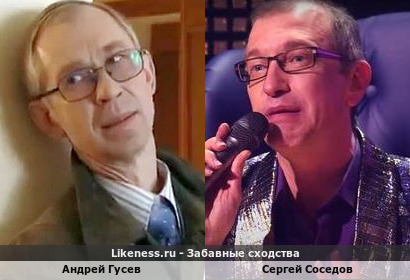 Андрей Гусев похож на Сергея Соседова