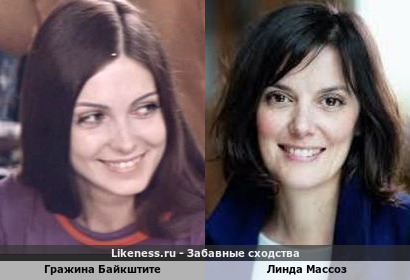 Гражина Байкштите похожа на Линду Массоз