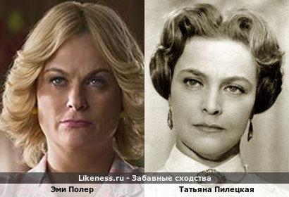 Эми Полер похожа на Татьяну Пилецкую