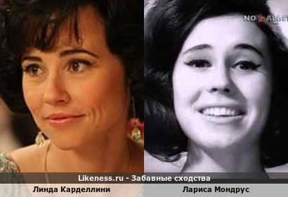 Линда Карделлини похожа на Ларису Мондрус
