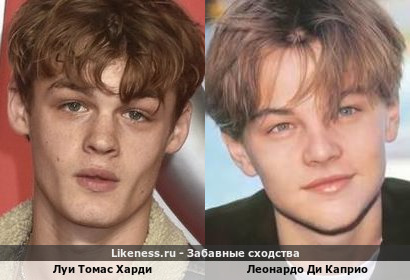 Луи Томас Харди - сын Тома Харди похож на Леонардо Ди Каприо