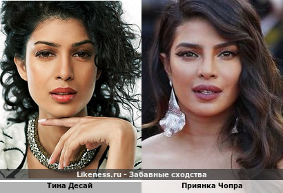 Тина Десай напоминает Приянку Чопру