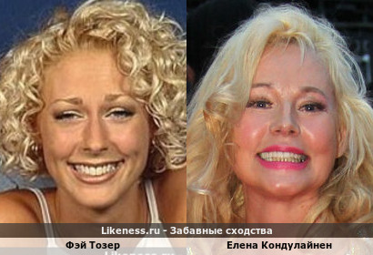 Фэй Тозер напоминает Елену Кондулайнен