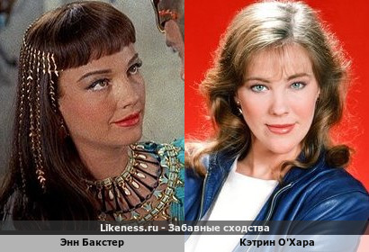 Энн Бакстер похожа на Кэтрин О'Хару